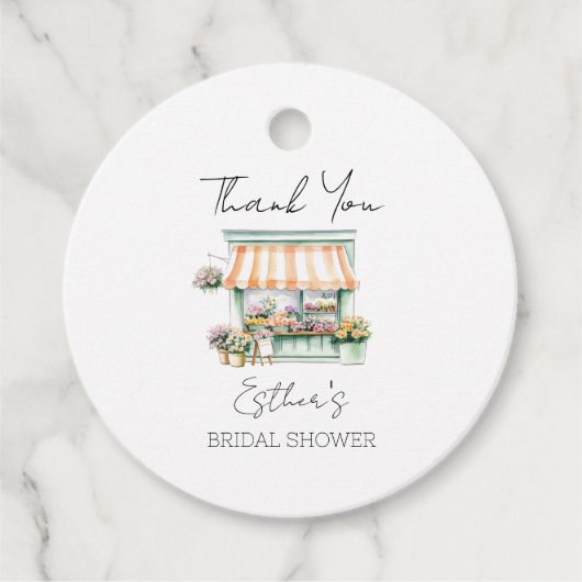 Bruiloftsfeest Dankjewel Bedankjes Labels (Voorkant)