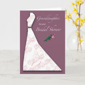 Bruiloftsfeest dochter felicitaties lichtblauw kaart (Gele Bloem)