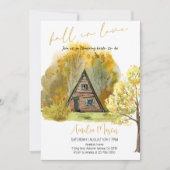 Bruiloftsfeest "Echt Verliefd" - Herfst Bruidsfees Kaart (Voorkant)