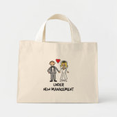 Bruiloftsfeest Favor - Onder Nieuwe Leiding Mini Tote Bag (Voorkant)