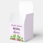 Bruiloftsfeest Garden Dahlia Bedankdoosjes (Geopend)