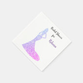 Bruiloftsfeest Glans & Schittering Servet (Hoek)