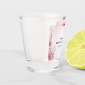 Bruiloftsfeest 'Hij Geeft Me Vlinders' Shot Glas (Links)