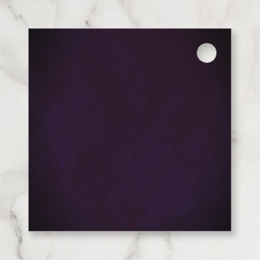 Bruiloftsfeest 'In De Sterren Geschreven' Bedankjes Labels (Achterkant)