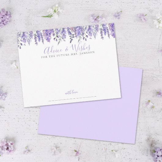 Bruiloftsfeest met bloemen advies informatiekaartje