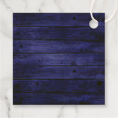 Bruiloftsfeest met botanische groen eucalyptus bedankjes labels (Achterkant)