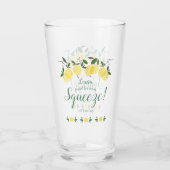 Bruiloftsfeest met citroenen en groen glas (Voorkant)