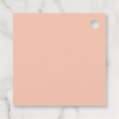 Bruiloftsfeest met een Bierliefde die Borrelt Bedankjes Labels (Achterkant)