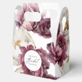 Bruiloftsfeest met een overvloed aan rustieke bloe bedankdoosjes (Geopend)