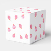 Bruiloftsfeest met fles Prosecco in goud Bedankdoosjes (Achterkant)