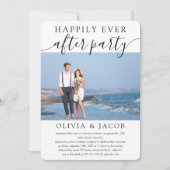 Bruiloftsfeest met Happily Ever After Kaart (Voorkant)