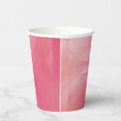 Bruiloftsfeest met helder Boho-ombré Papieren Bekers (Rechts)