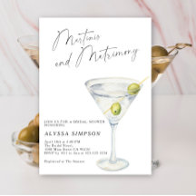 Bruiloftsfeest met Martini's en Huwelijk