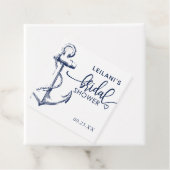 Bruiloftsfeest met Nautilus Anker Bedankjes Labels (In situ)