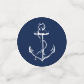 Bruiloftsfeest met nautisch thema confetti (Kleine voorkant)