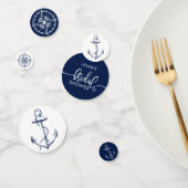 Bruiloftsfeest met nautisch thema confetti (Groep)