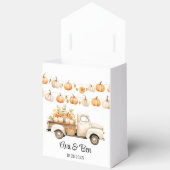 Bruiloftsfeest met Oude Truck en Pompoenen Bedankdoosjes (Open)