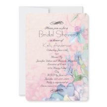 Bruiloftsfeest met Roze en Blauwe Wilde Bloemen
