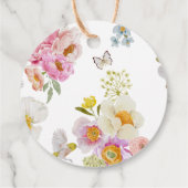 Bruiloftsfeest met Thee van Wilde Bloemen 'Liefde Bedankjes Labels (Achterkant)