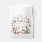 Bruiloftsfeest met vlinders voor een heel leven vo bedankzakje (Voorkant)