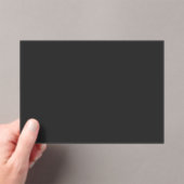 Bruiloftsfeest 'Midnight Elegance' Acryl Uitnodigingen (Insitu (Draagbaar))