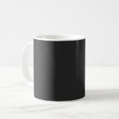 Bruiloftsfeest 'Midnight Elegance' Koffiemok (Voorkant links)