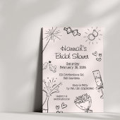 Bruiloftsfeest, modern boho-minimalist, chic kaart