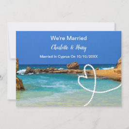 Bruiloftsfeest na de bruiloft in Cyprus Kaart