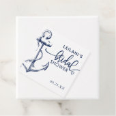 Bruiloftsfeest Nautical Anker Bedankjes Labels (In situ)