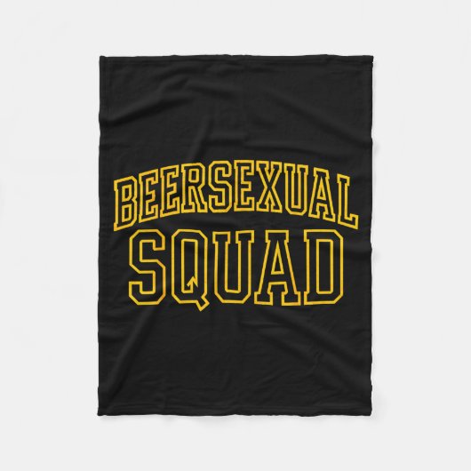 Bruiloftsfeest squad matchende groep bruidegom par fleece deken (Voorkant)