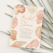 Bruiloftsfeest Strand Schelp Kaart