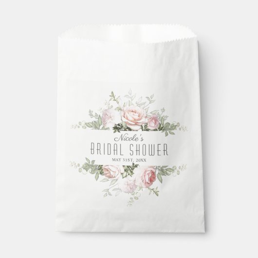 Bruiloftsfeest Summer Rose Garden Bedankzakje (Voorkant)