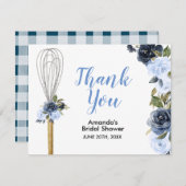 Bruiloftsfeest 'Trouwjurk wordt binnenkort weggevo Bedankkaart (Voorkant / Achterkant)