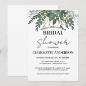 Bruiloftsfeest Tuin Natuur Groene Planten Kaart (Voorkant / Achterkant)