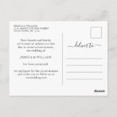 Bruiloftsfeest Uitgesteld Baby's Breath Metselwerk Briefkaart (Achterkant)