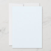 Bruiloftsfeest Uitnodiging per Post (Achterkant)