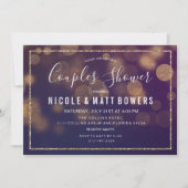 Bruiloftsfeest Verlichtings Uitnodiging (Voorkant)