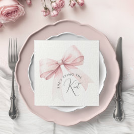 Bruiloftsfeest voor het Ja-Worden Servet