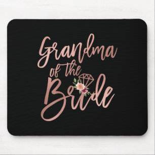 Bruiloftsfeest voor oma van de bruid van bruid muismat