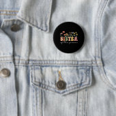 Bruiloftsfeest voor zus van bruid zus van de ronde button 5,7 cm (In situ)