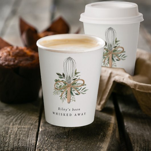 Bruiloftsfeest Whisked Away Keuken  Papieren Bekers