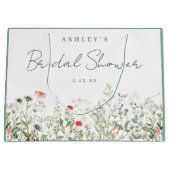 Bruiloftsfeest Wildflower Groot Cadeauzakje (Voorkant)
