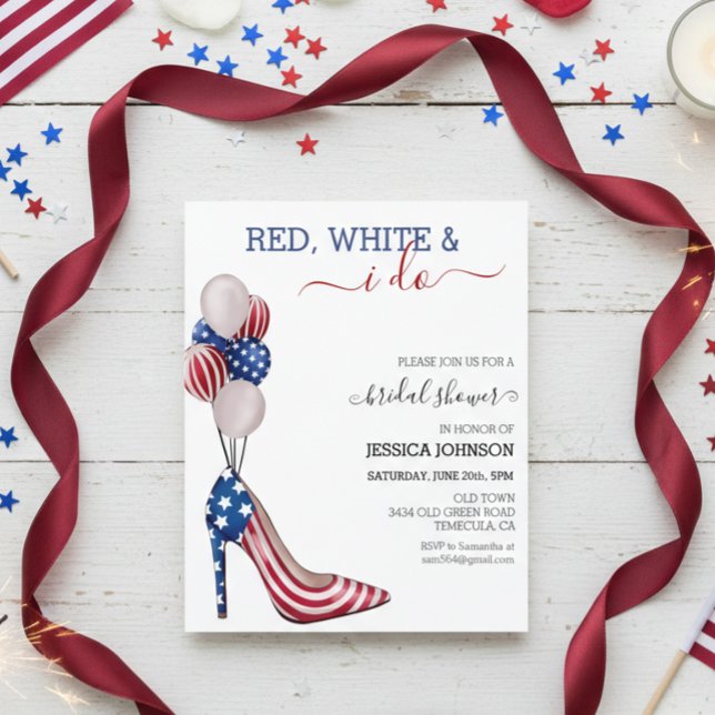 Bruiloftsfeestje 4 juli Rood wit Blauw (Creator heeft geüpload)