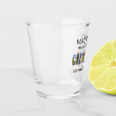 Bruiloftsfeestje Charleston South Carolina cadeau Shot Glas (Links)