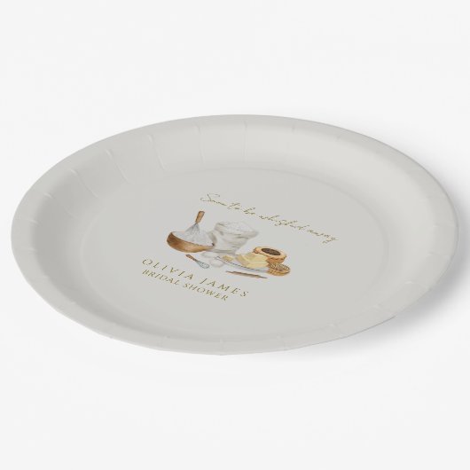 Bruiloftsfeestje dat binnenkort wordt weggevoerd papieren bordje (Gekanteld)