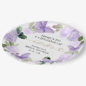 Bruiloftsfeestje: Een Leven Vol Vlinders Papieren Bordje (Gekanteld)