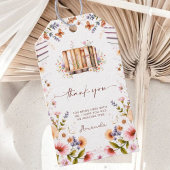 Bruiloftsfeestje 'Een Nieuwe Hoofdstuk' Cadeaulabel