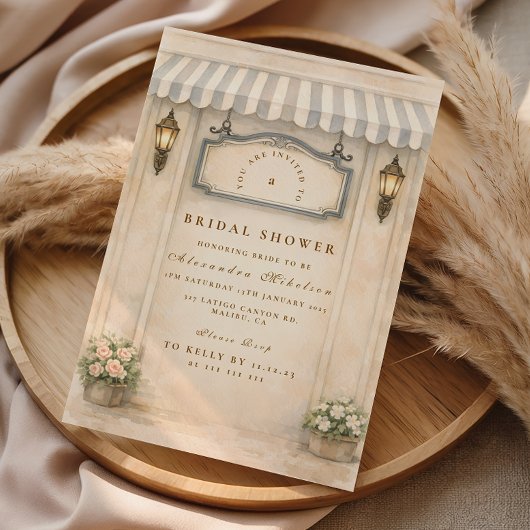 Bruiloftsfeestje in de bloementuin kaart