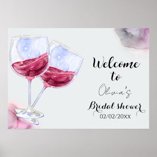Bruiloftsfeestje in de wijnmakerij poster (Voorkant)