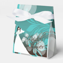 Bruiloftsfeestje in een mooie turquoise blauwe en